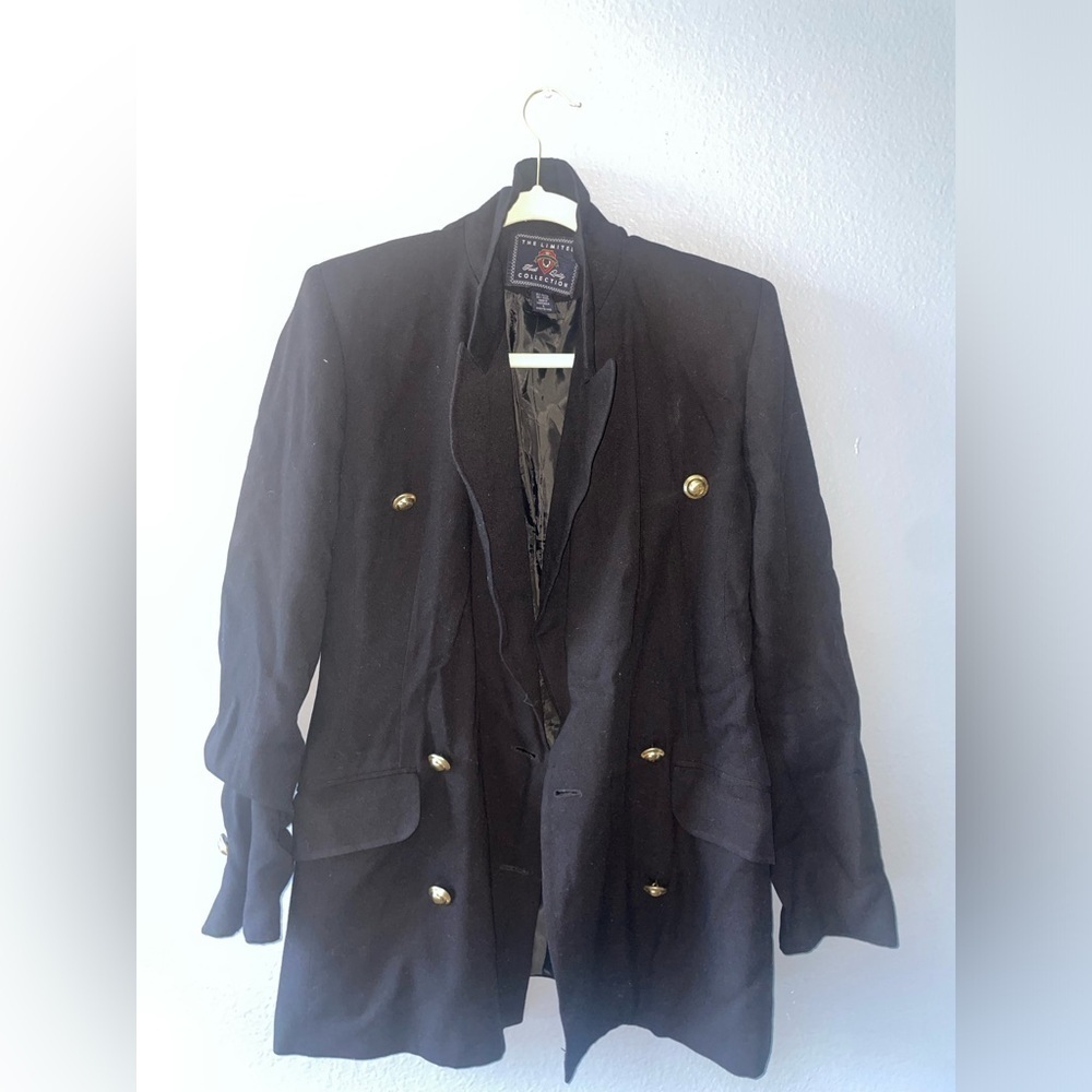 The limited blazer trench coat jacket